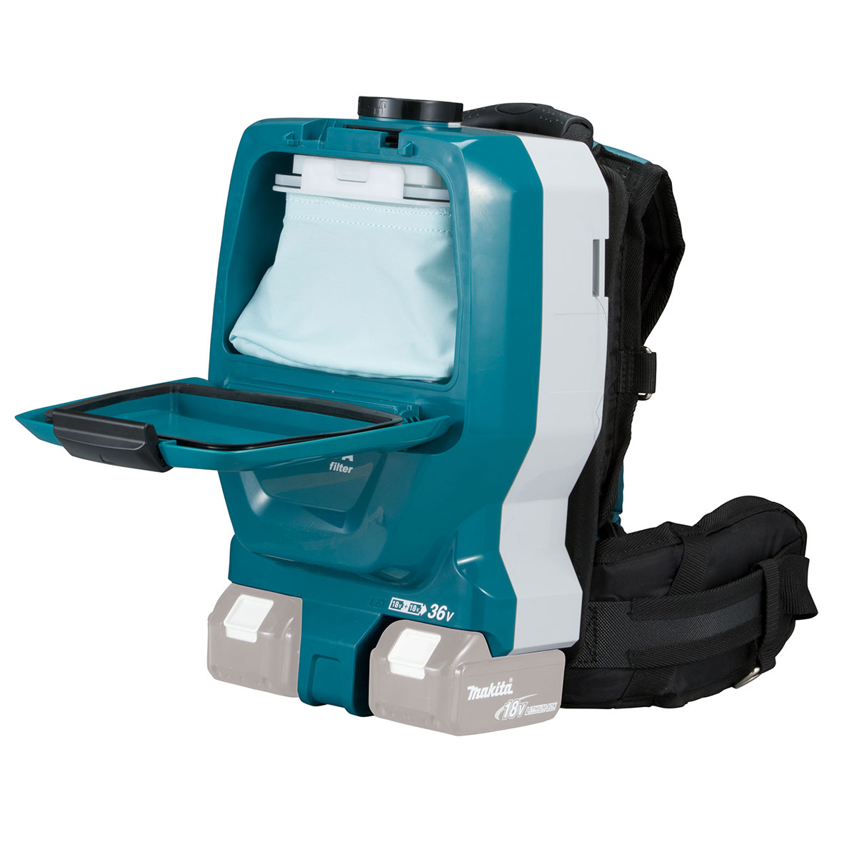 DVC261GX19- 18Vx2 Brushless Backpack Vacuum Kit