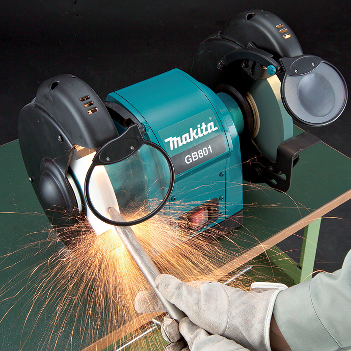 GB801-205 X 19mm Bench Grinder