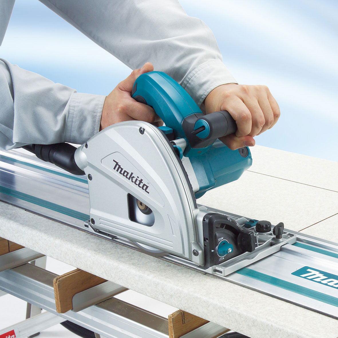 SP6000JT2X-165mm (6-1/2") Plunge Cut Circular Saw Kit