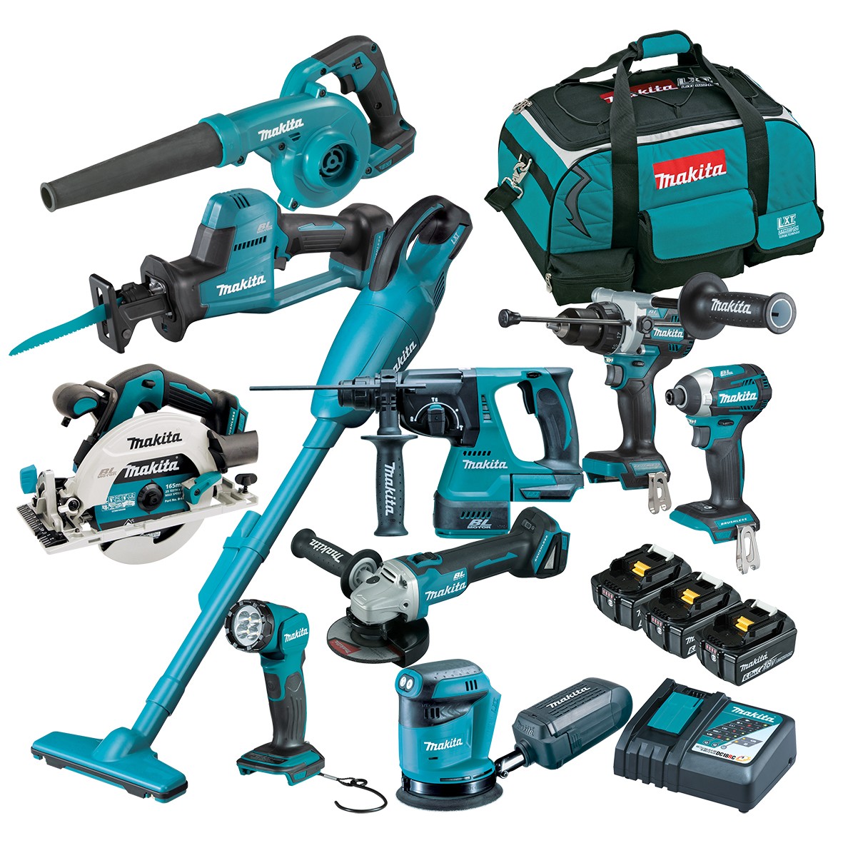 DLX1052GX1 - 18V Brushless 10-Piece Combo Kit