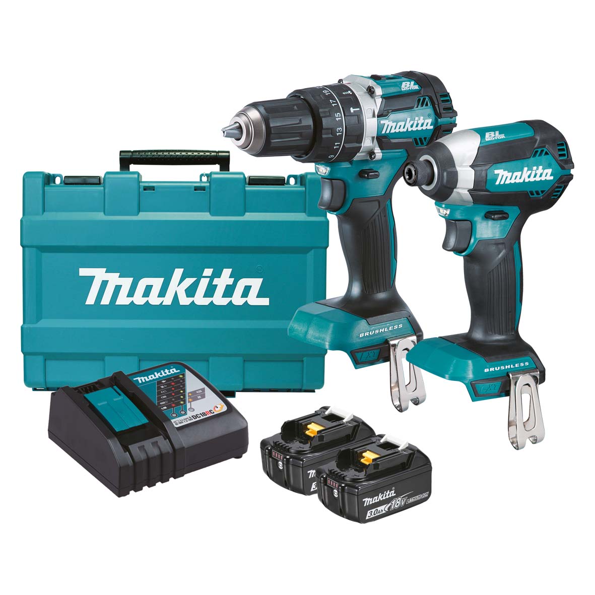 DLX2180X-18V Mobile Brushless 2 Piece Combo Kit