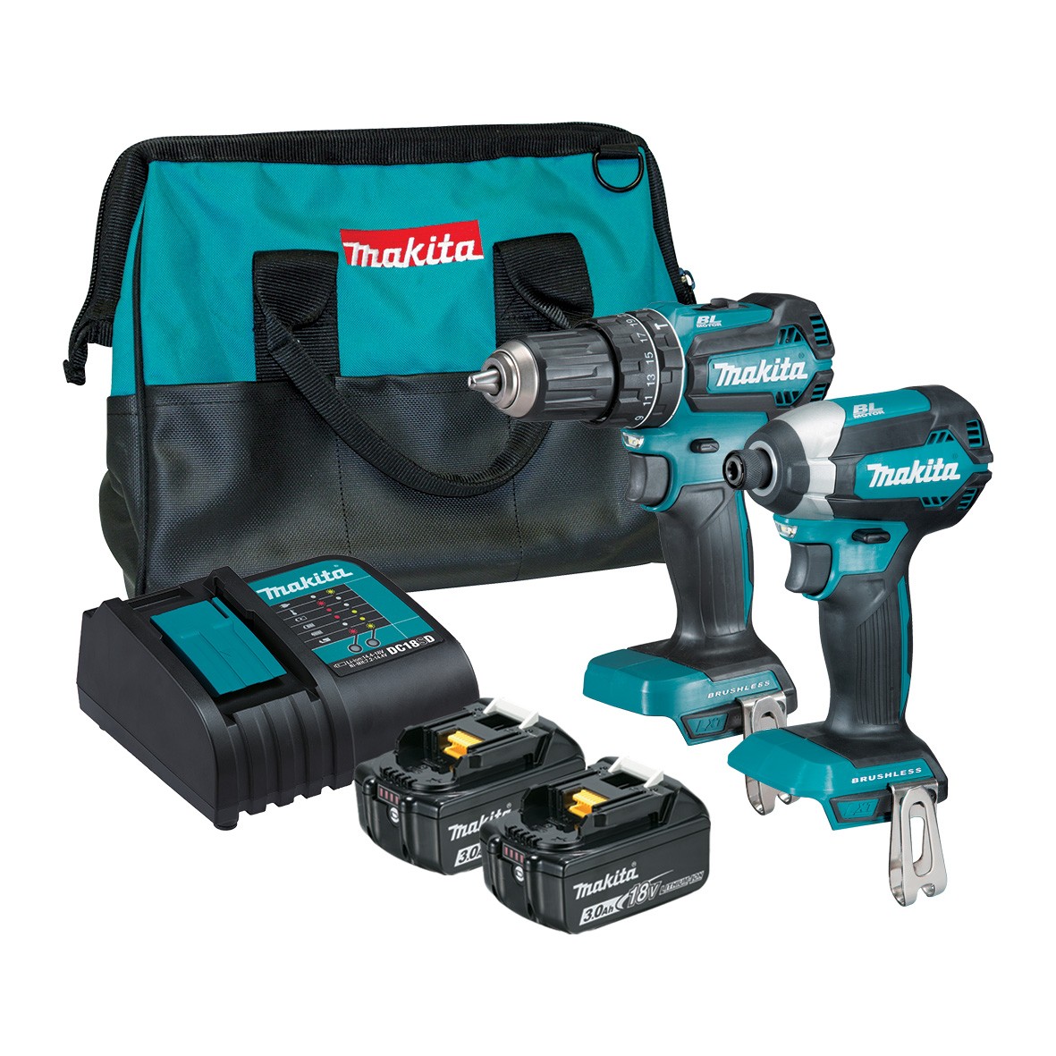 DLX2283S- 18V Brushless 2 Piece Combo Kit