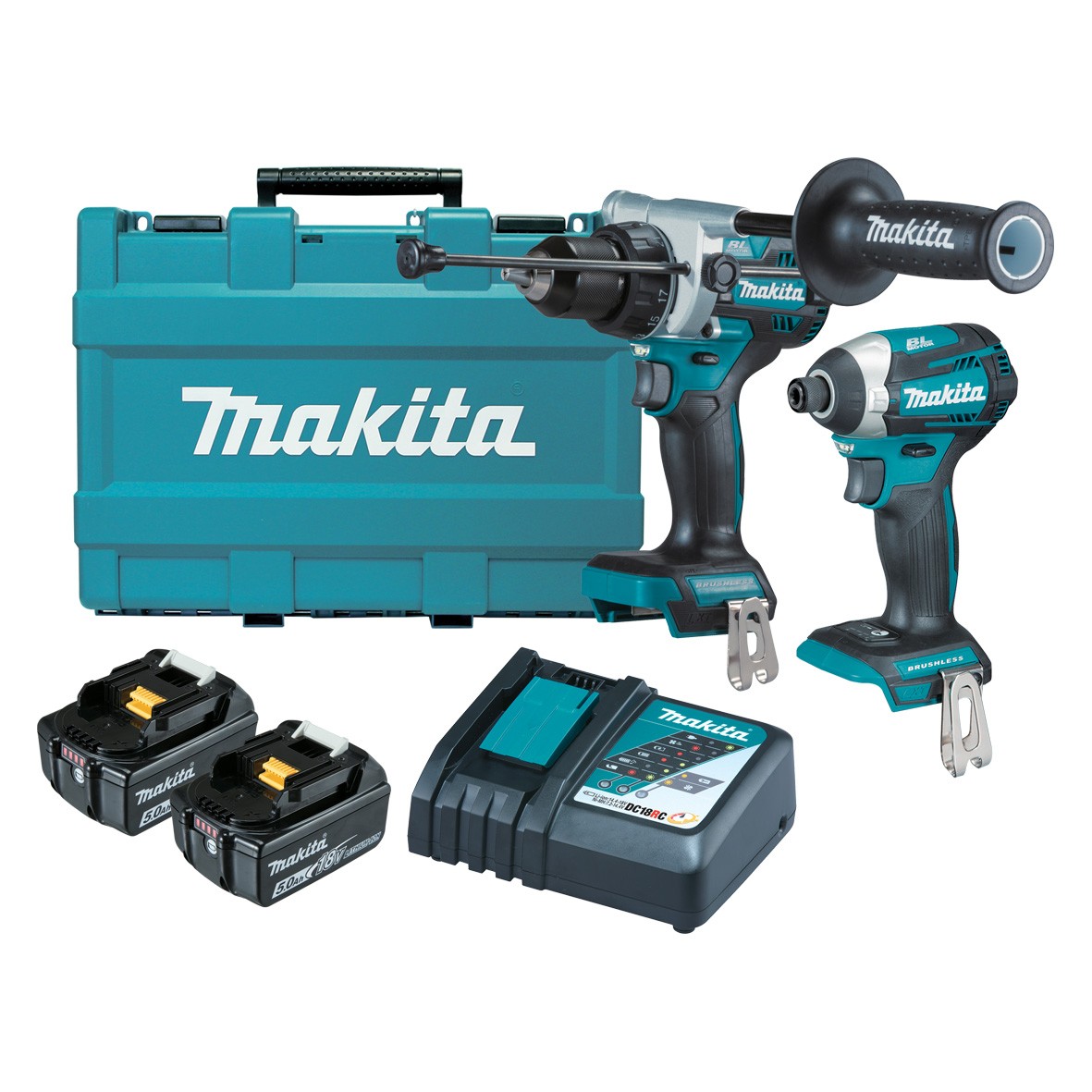 DLX2412T- 18V Brushless 2-Piece Combo Kit