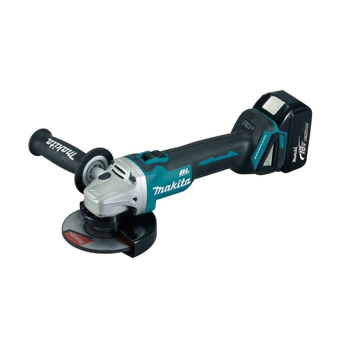 DGA504RTE-18V Mobile Brushless 125mm Angle Grinder Kit