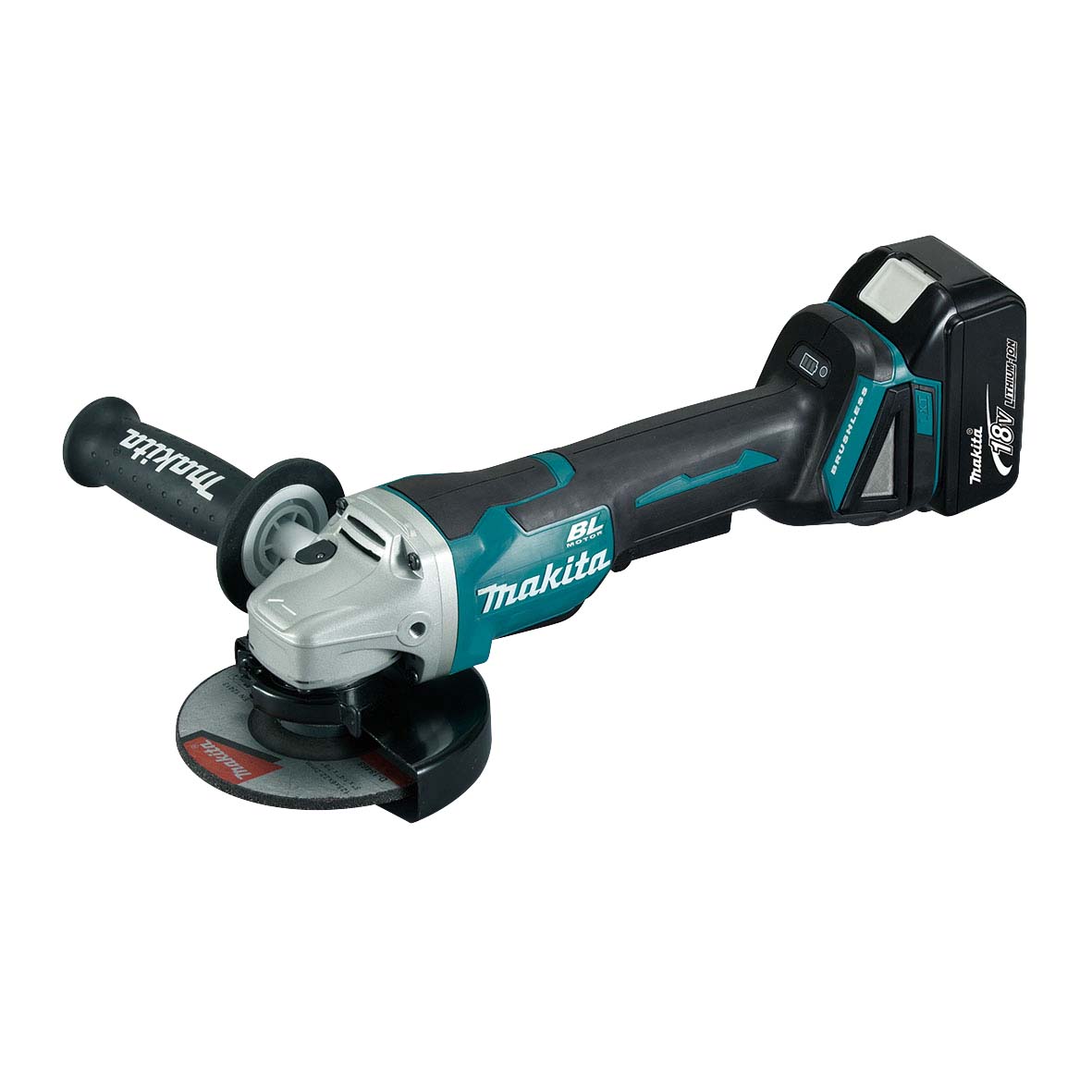 DGA505RTE-18V Mobile Brushless 125mm Angle Grinder Kit