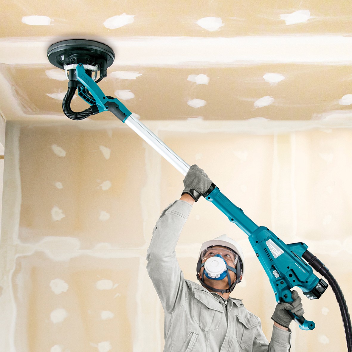 DSL801RT-VC42MX2- 18V Brushless AWS 225mm Drywall Sander & Vacuum Combo