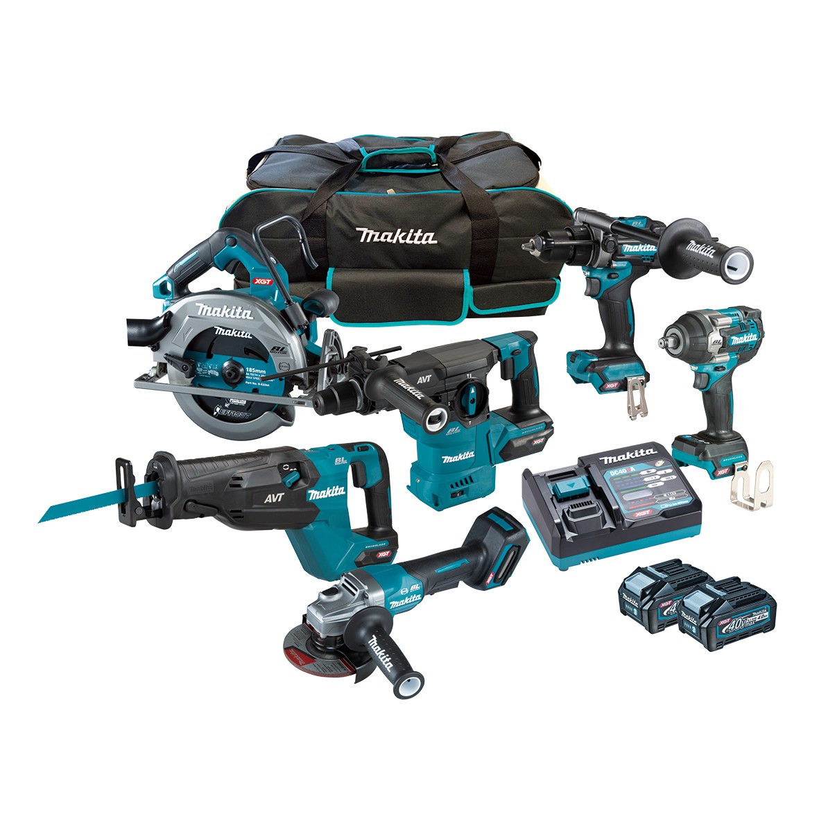 DK0191G601- 40V Max Brushless 6-Piece Combo Kit