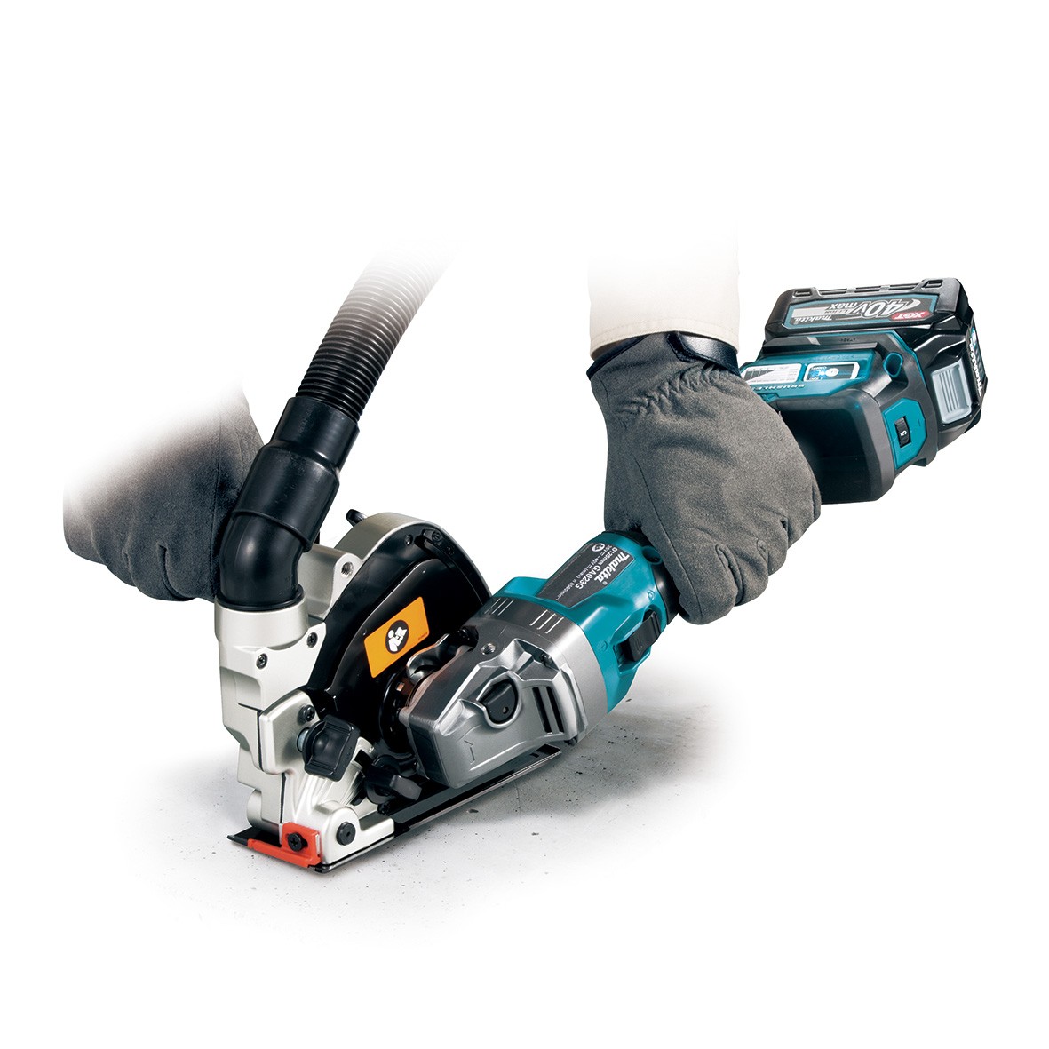 GA023GM201-40V Max Brushless 125mm (5") Variable Speed Slide Switch Angle Grinder Kit