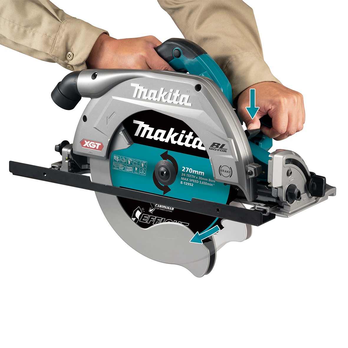 HS011GT201- 40V Max Brushless 270mm (10-5/8")  Circular Saw Kit