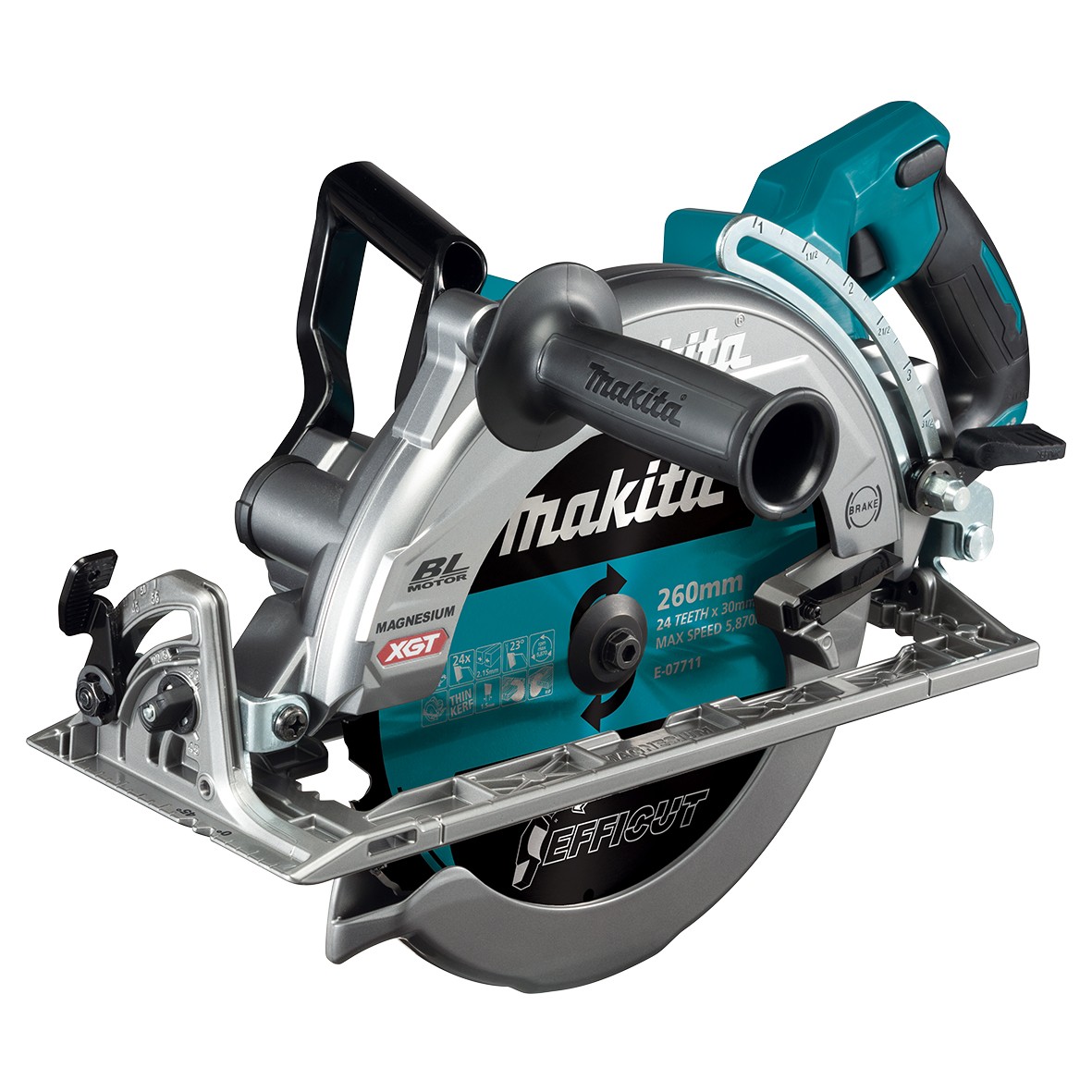 RS002GT101- 40V Max Brushless 260mm (10-1/4")  Rear Handle Saw Kit