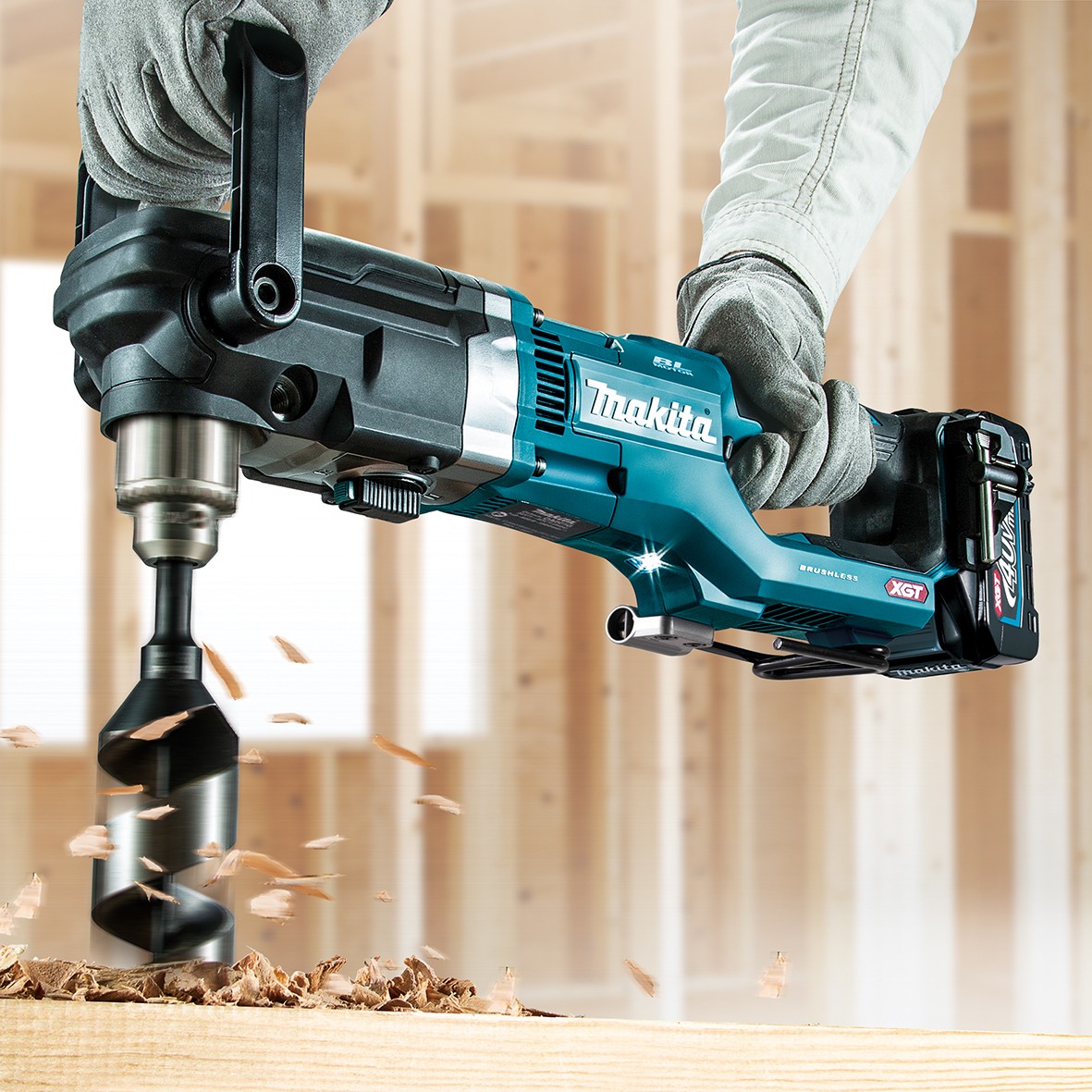 DA001GM102- 40V Max Brushless Right Angle Drill