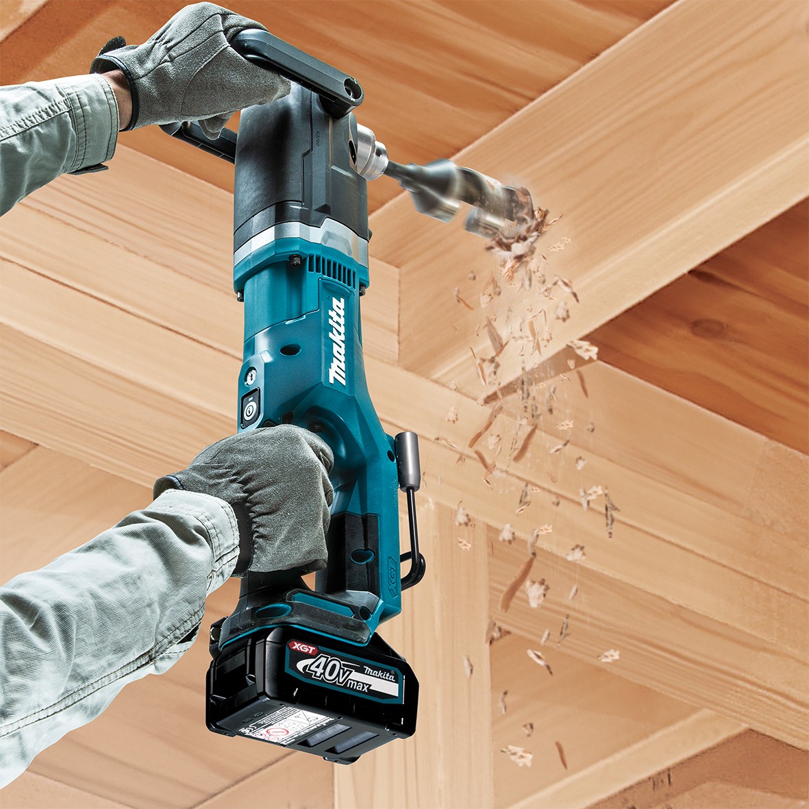 DA001GM102- 40V Max Brushless Right Angle Drill