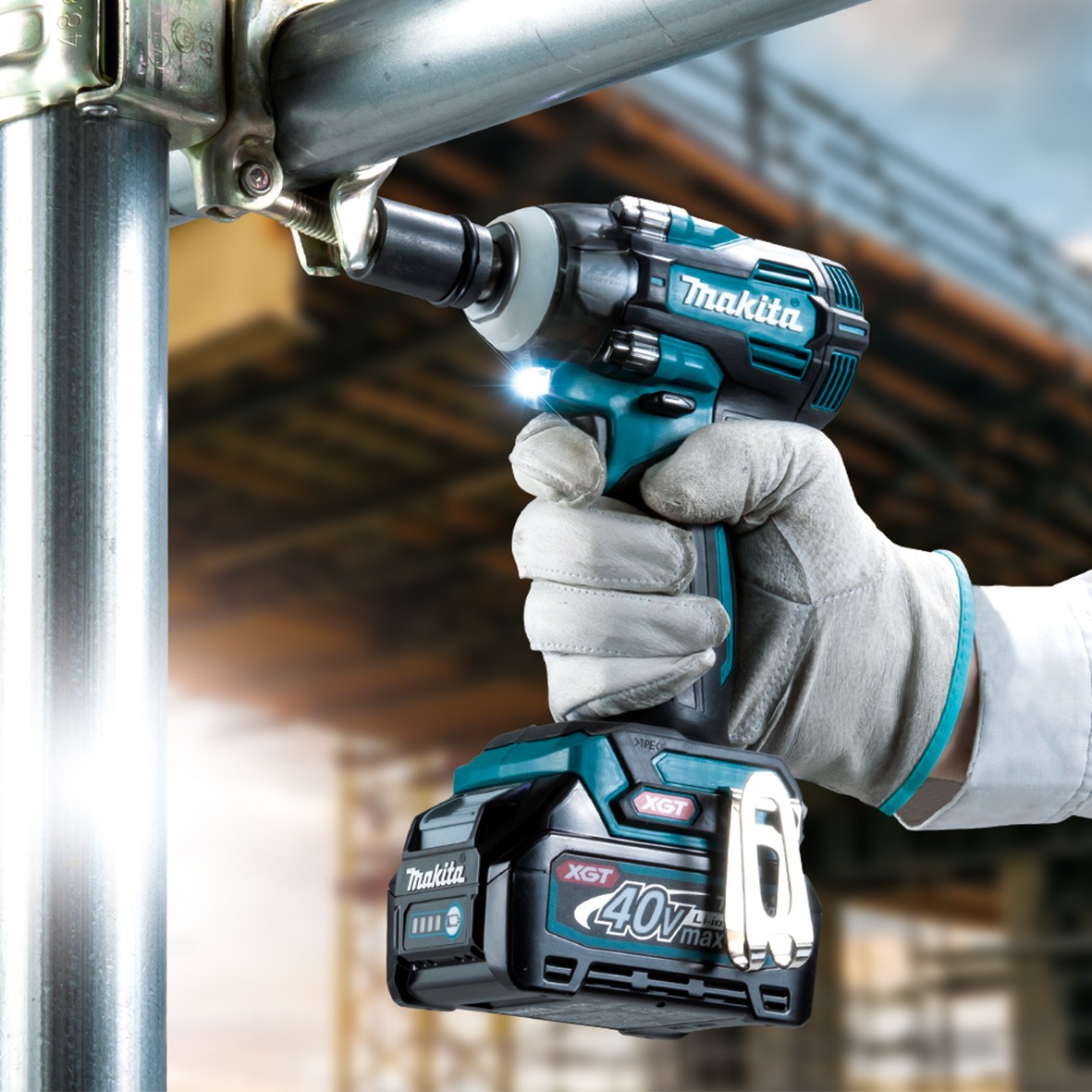 TW005GM202-40V Max BL 1/2“ Pin Detent Impact Wrench Kit