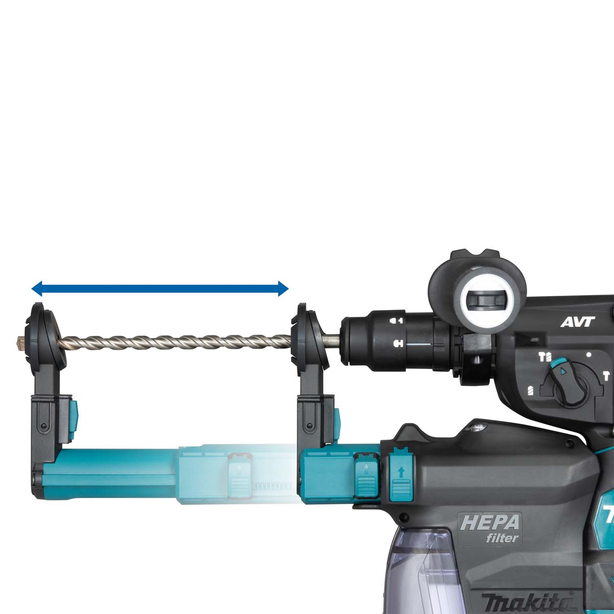 HR002GM201-40V Max Brushless AWS* 28mm  Rotary Hammer Kit