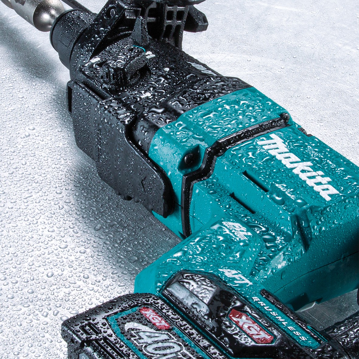 HR007GM201- 40V Max Brushless 28mm SDS Plus  Rotary Hammer Kit