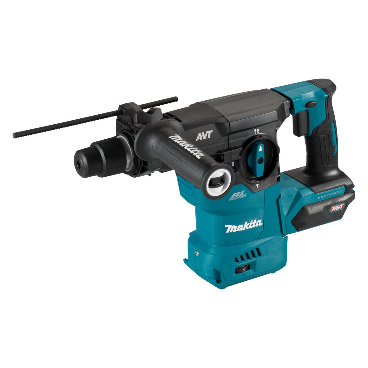 HR008GM201- 40V Max Brushless 30mm SDS Plus Rotary Hammer Kit