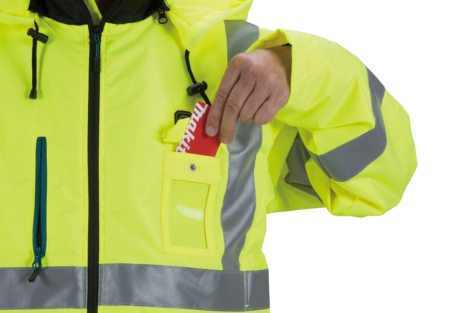 CJ106DZ-12V Max High Visibility Heated Jacket