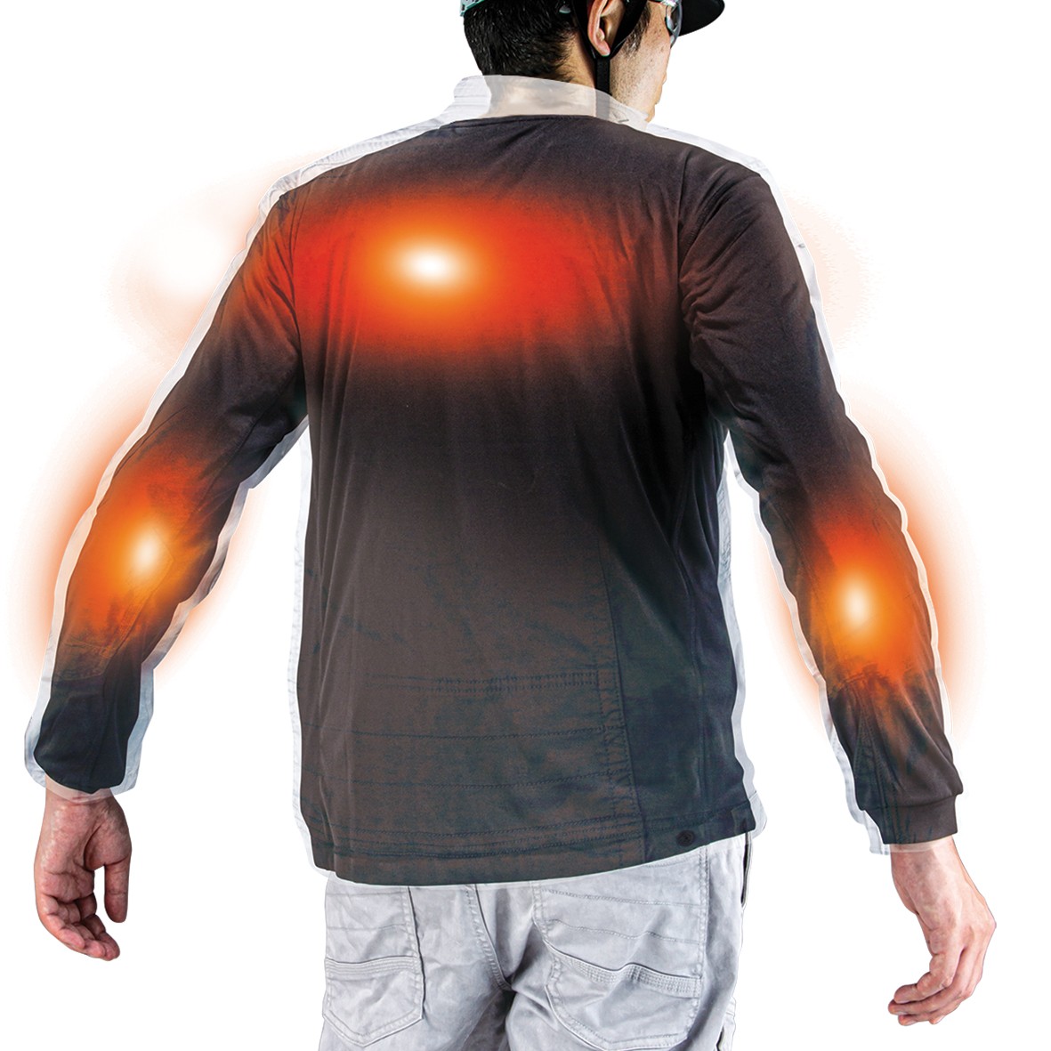 DCX200B-12V Max Long Sleeve Heated Base Layer