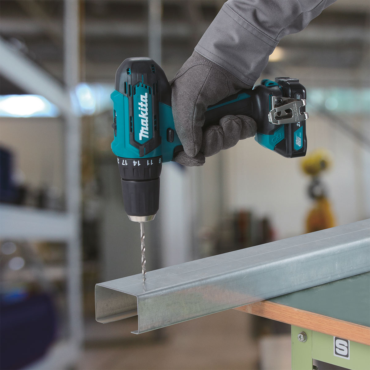 HP333DZ- 12V Max Hammer Driver Drill