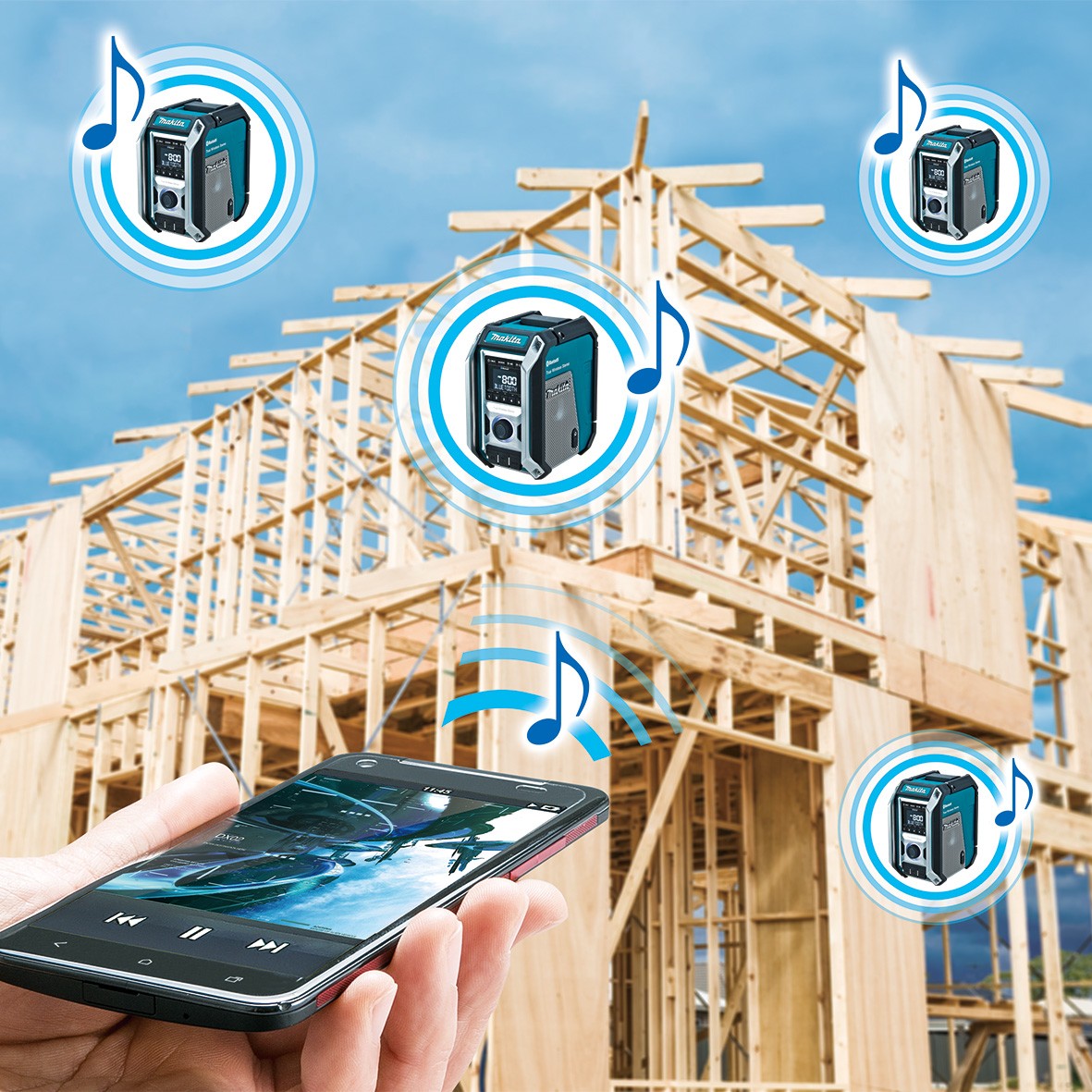 MR005GZ - 40V Max Bluetooth Jobsite Radio