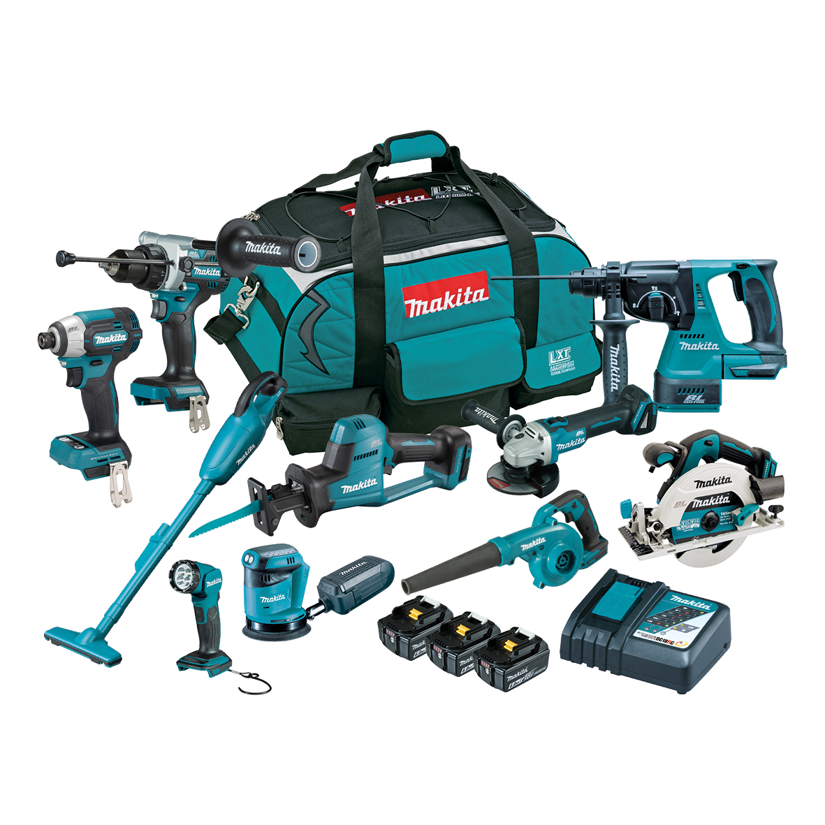 DLX1063GX1 - 18V Brushless 10 Piece Combo Kit