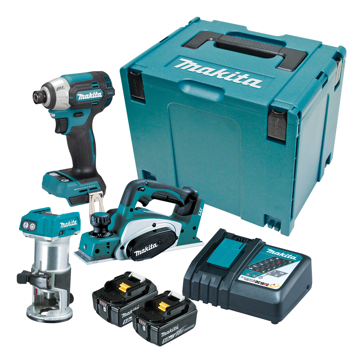 DLX3206TJ - 18V Brushless 3 Piece Combo Kit