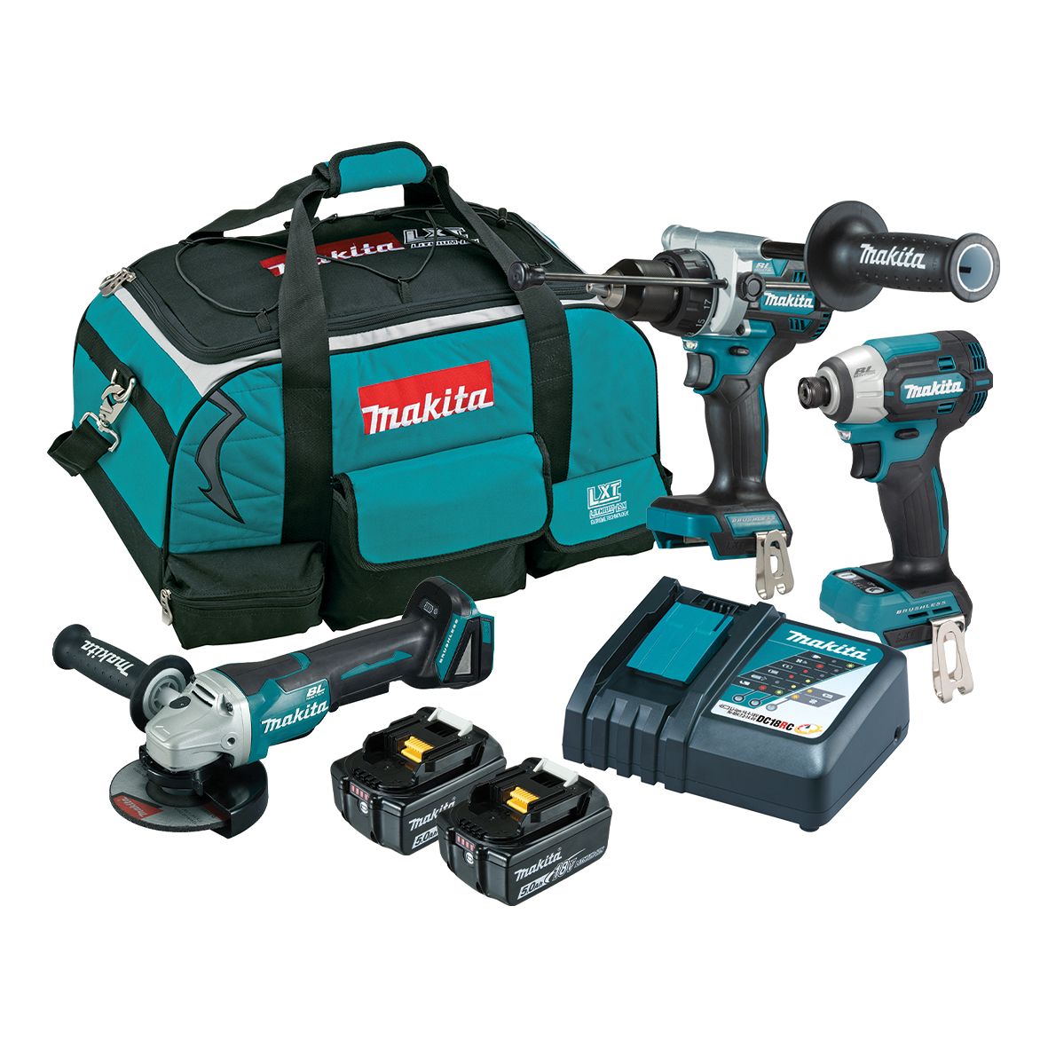 DLX3207TX1 - 18V Brushless 3 Piece Combo Kit