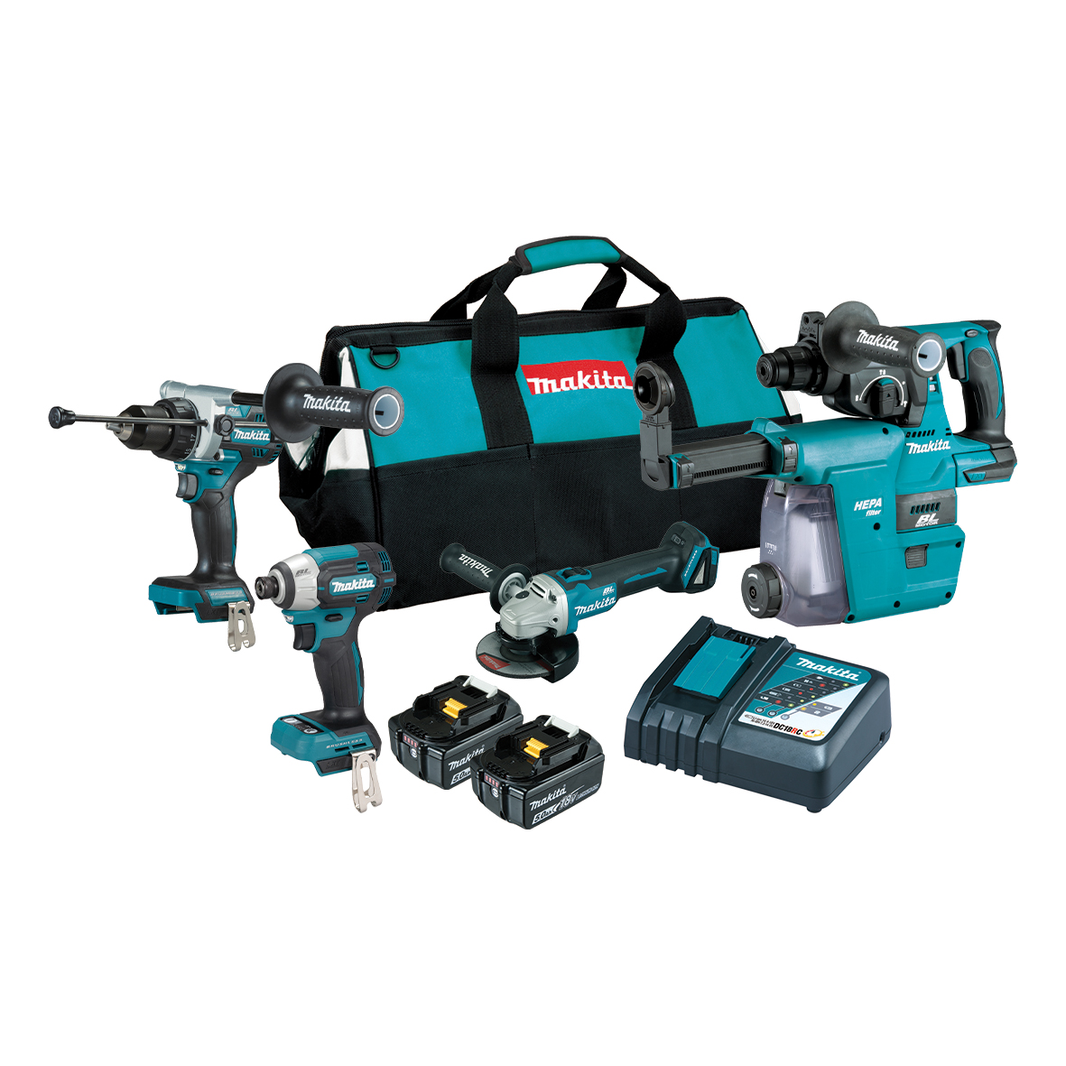 DLX4203TX1 - 18V Brushless 4 Piece Combo Kit