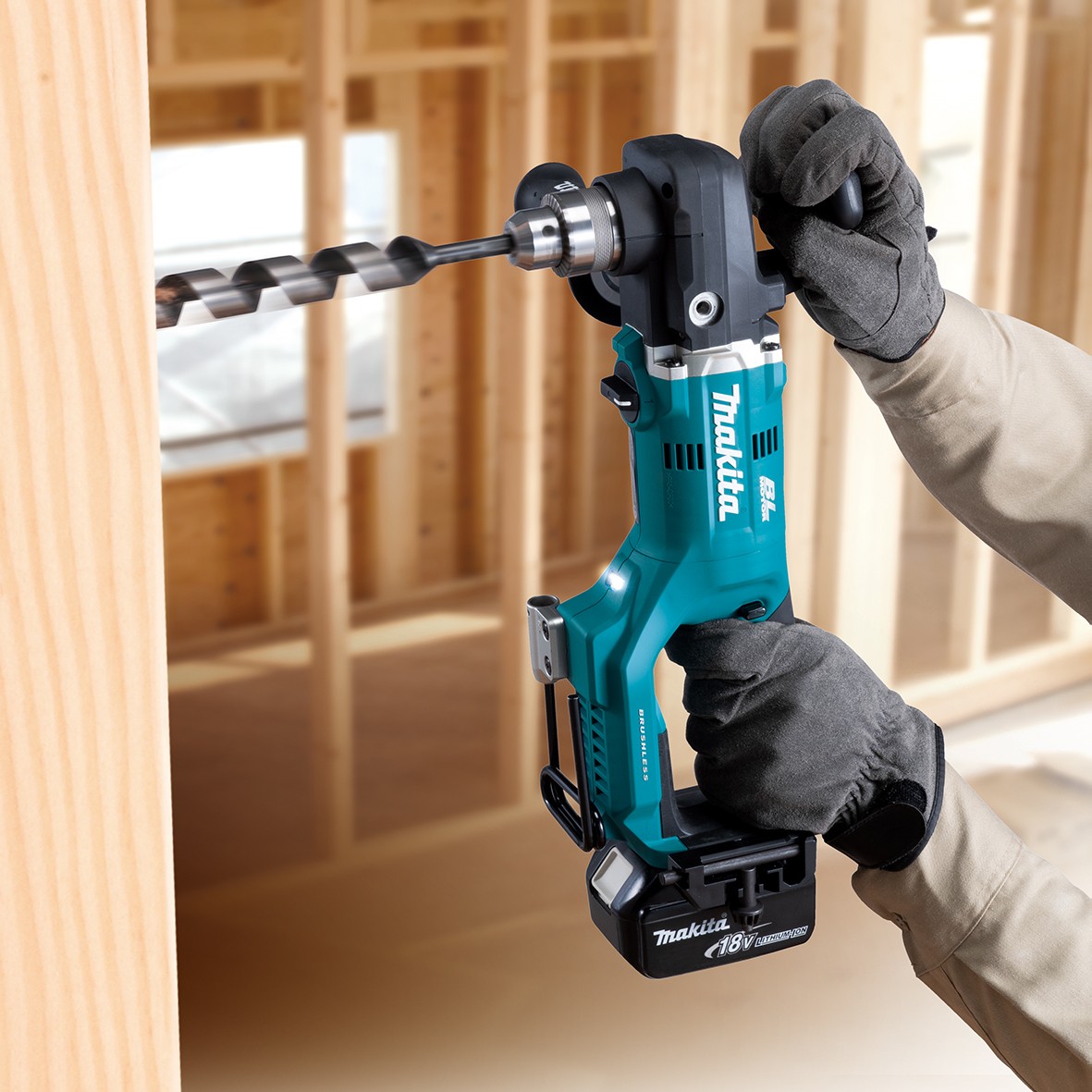 DDA450Z- 18V Brushless Angle Drill