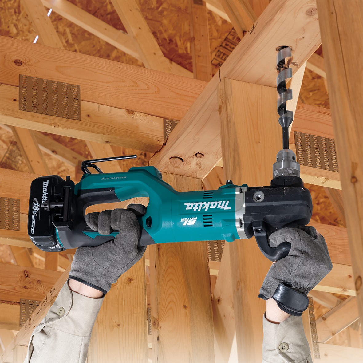 DDA450Z- 18V Brushless Angle Drill