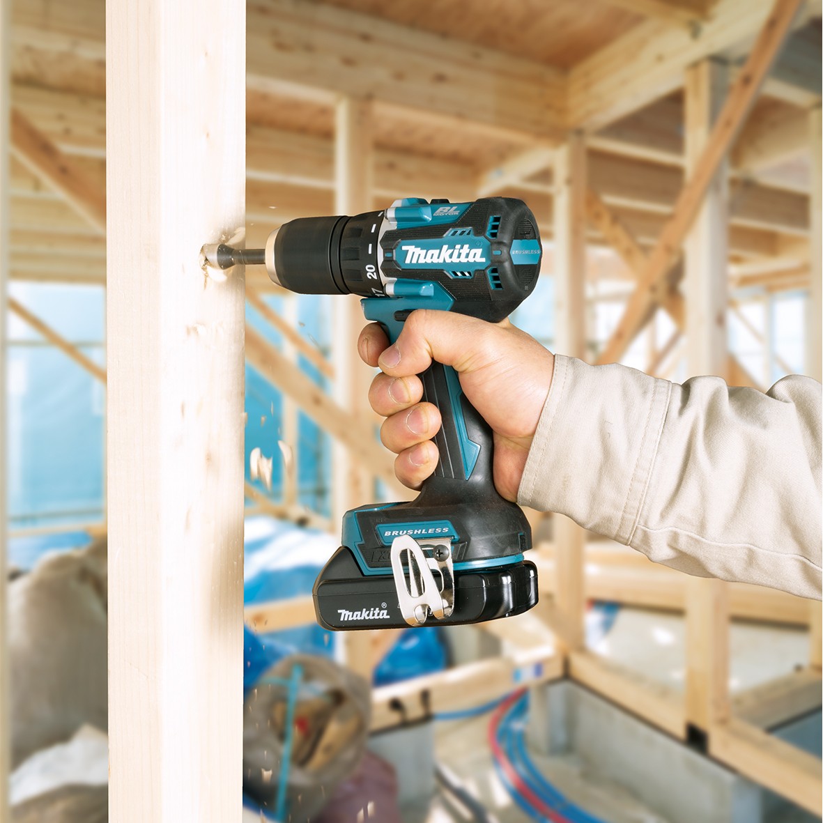 DDF487Z- 18V Brushless Sub-Compact Driver Drill