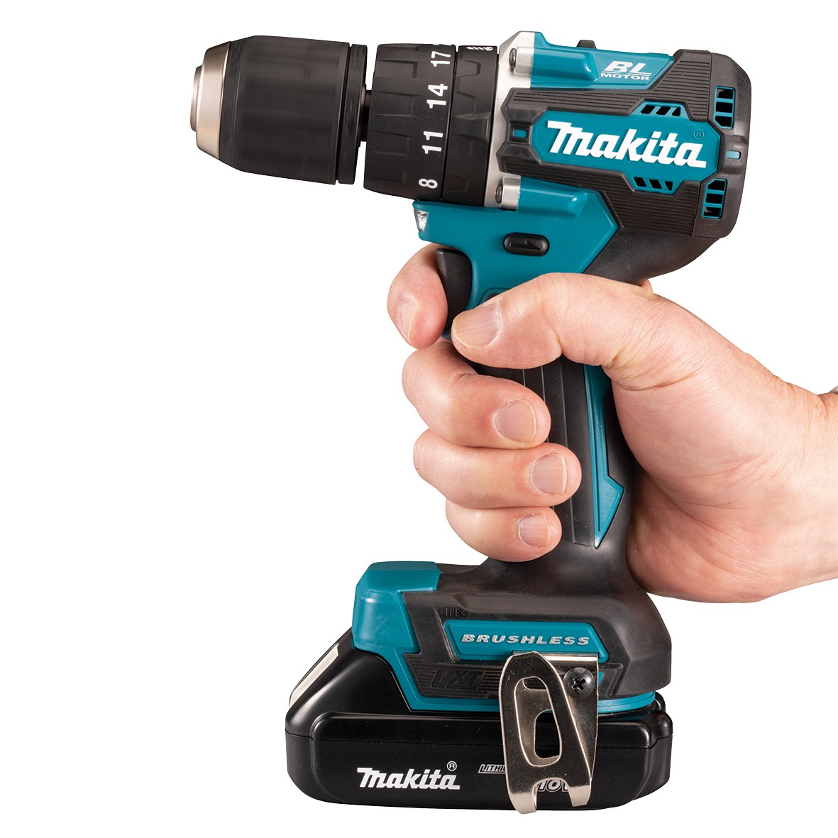 DHP487Z- 18V Brushless Sub-Compact Hammer Driver Drill