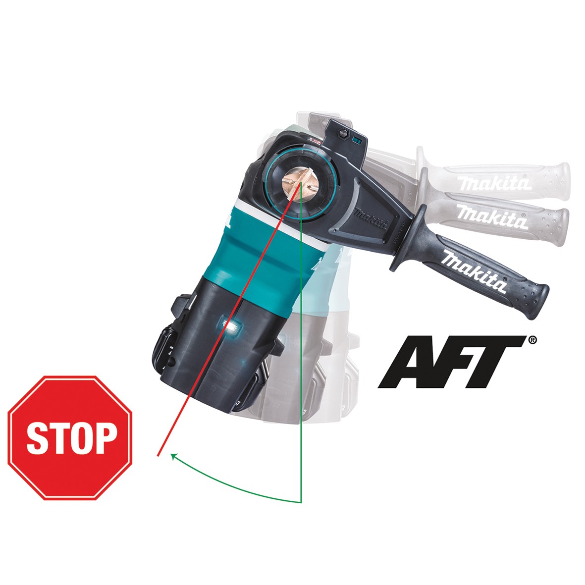 DHR400ZKN- 36V (18Vx2) Brushless 40mm SDS Max Rotary Hammer