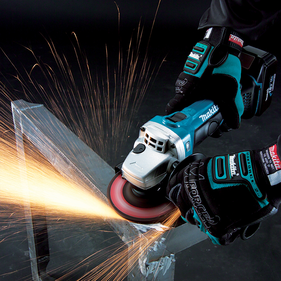 DGA452Z-18V Mobile 115mm Slide Switch Angle Grinder