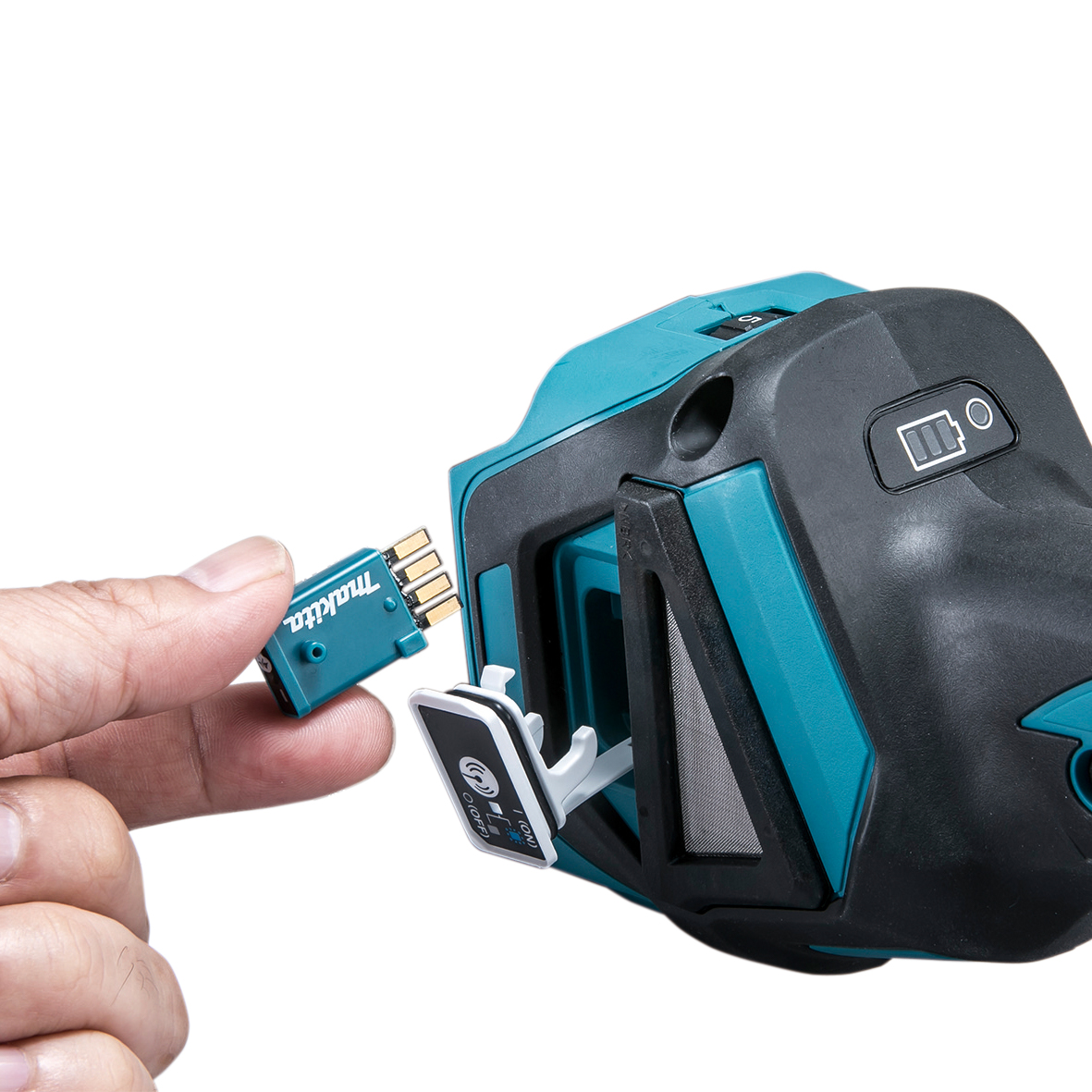 DGA518ZU-18V Brushless AWS 125mm Paddle Switch Angle Grinder