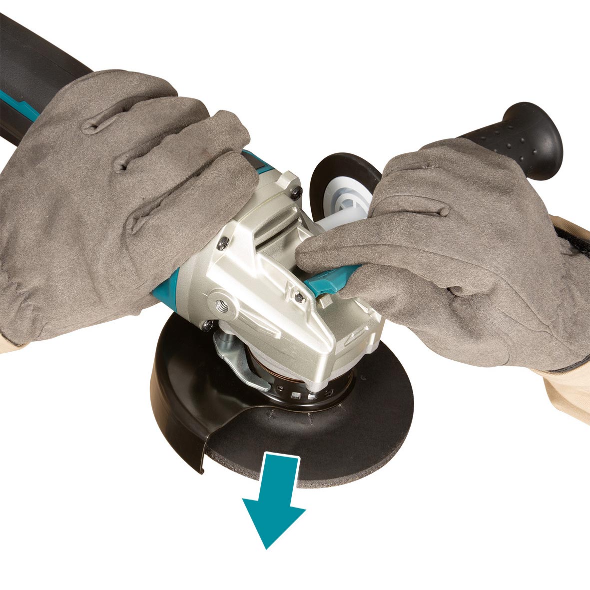 DGA519Z- 18V Brushless X-Lock Angle Grinder