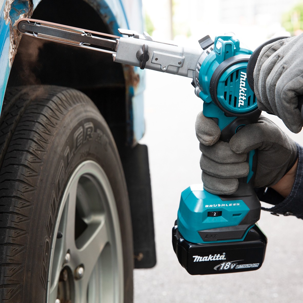 DBS180Z- 18V Brushless 9mm Power File