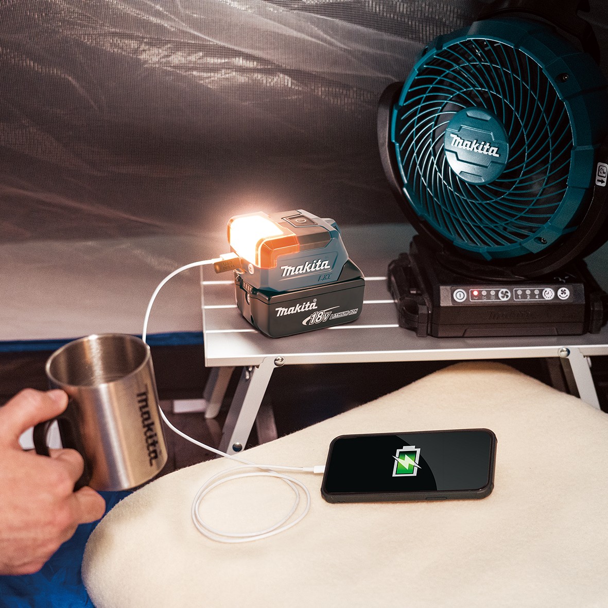 DML817-18V LED Compact Flashlight