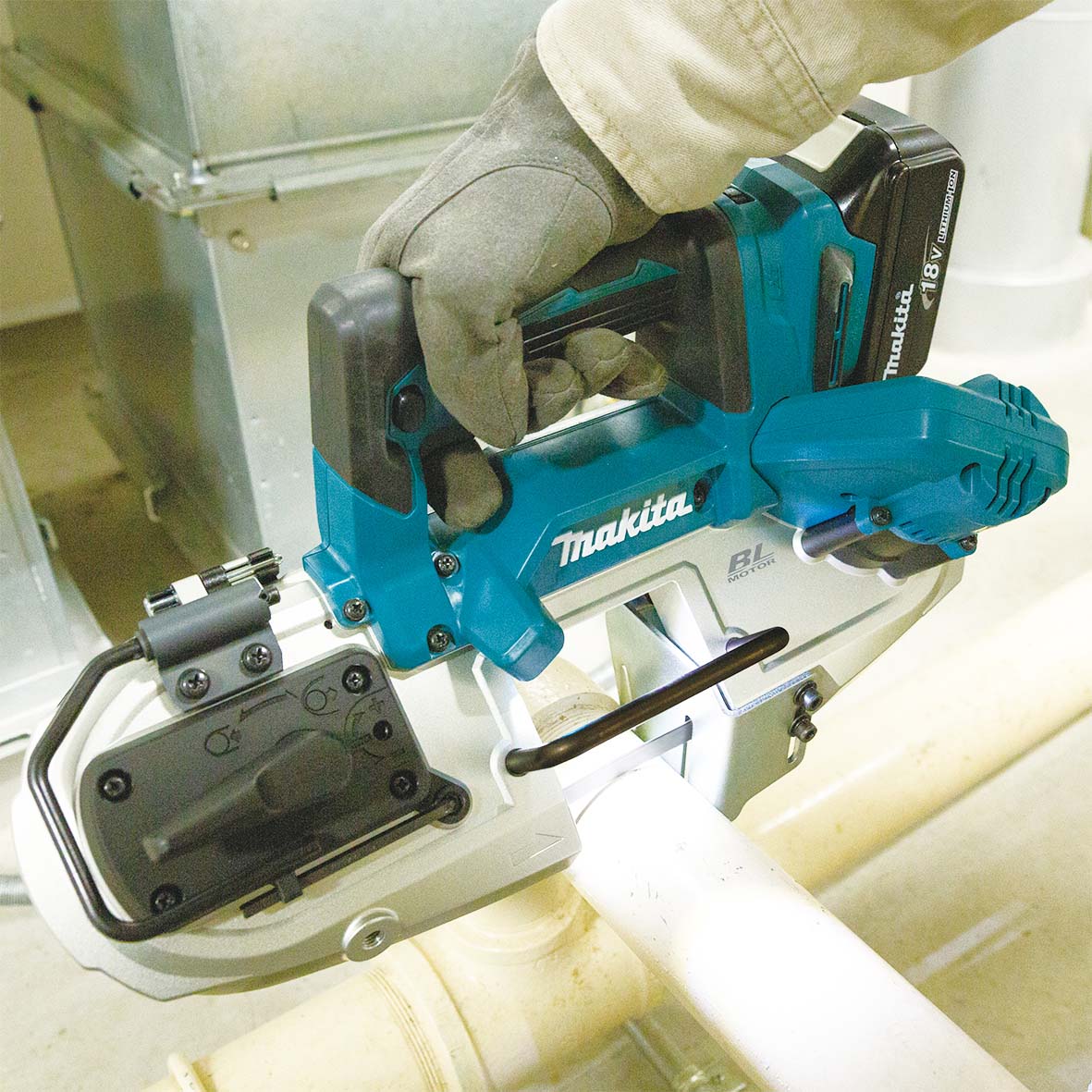 DPB183Z- 18V Brushless Band Saw