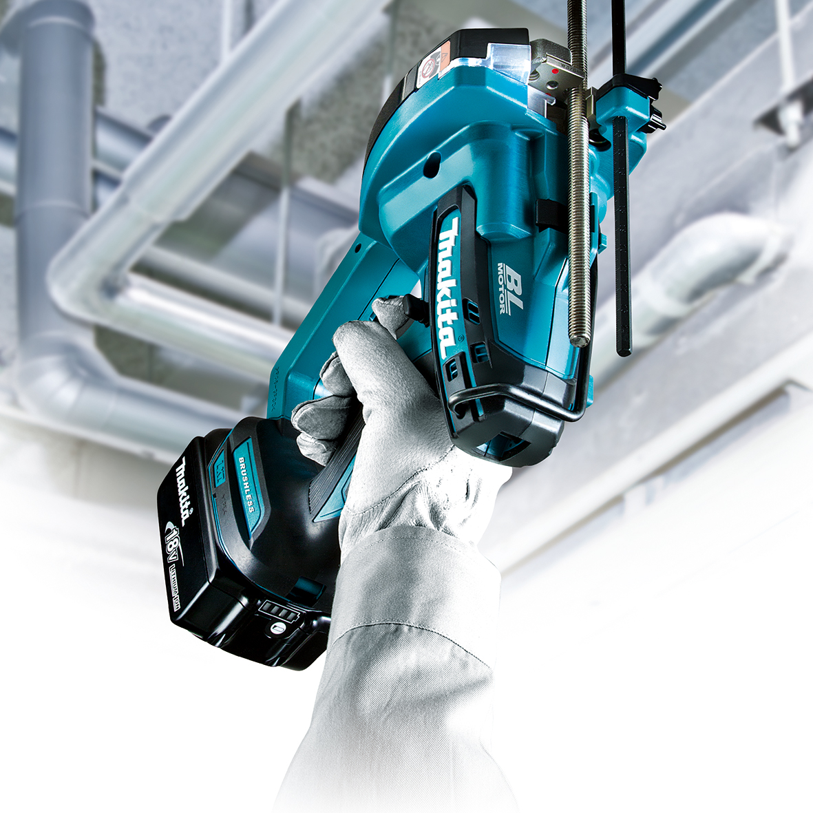 DSC102ZJ-18V Brushless W3/8 - M10 Threaded Rod Cutter