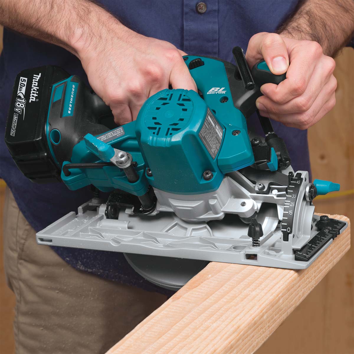 DHS680Z-18V Mobile Brushless 165mm Circular Saw