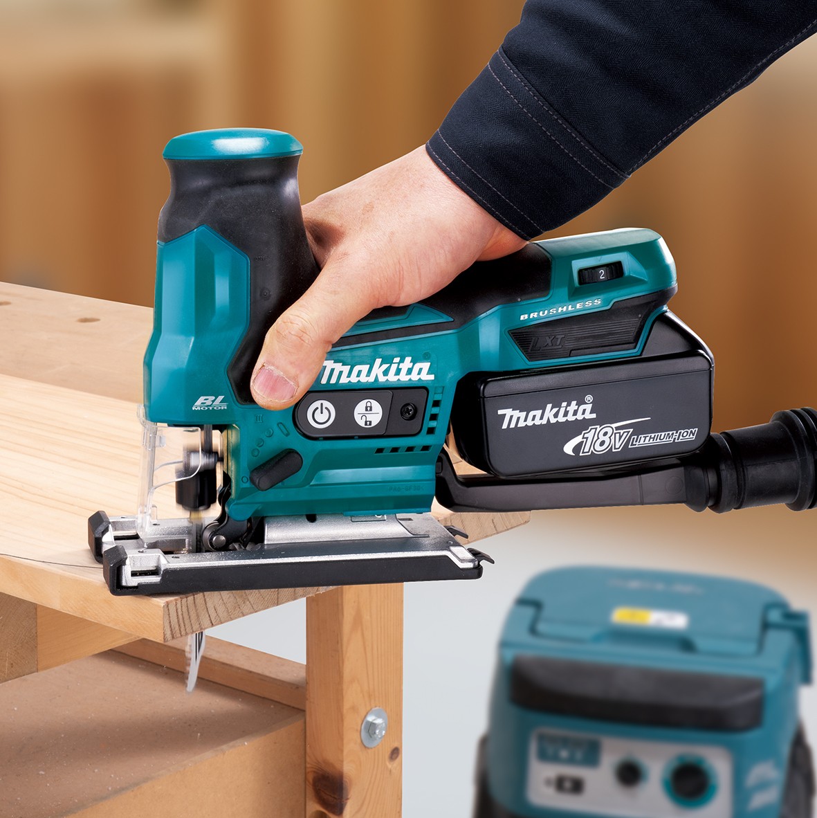 DJV185Z-18V Brushless Compact Barrel Handle Jigsaw