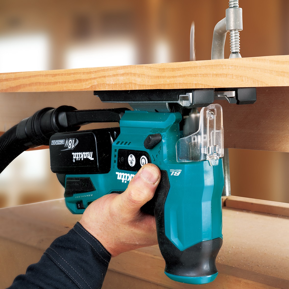 DJV185Z-18V Brushless Compact Barrel Handle Jigsaw