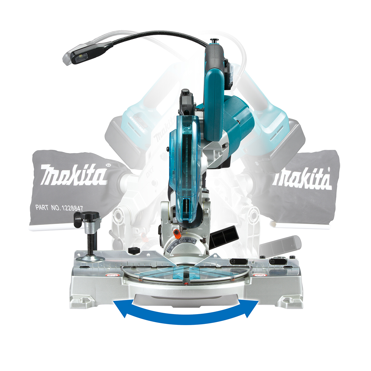 DLS600Z-18V Brushless 165mm (6-1/2") Compact Mitre Saw