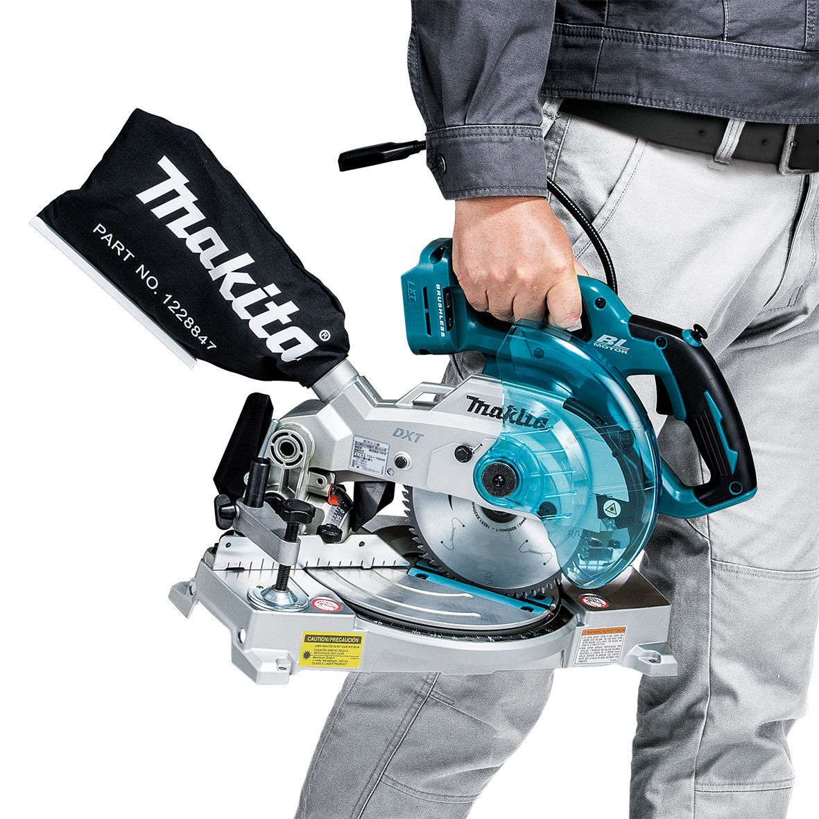 DLS600Z-18V Brushless 165mm (6-1/2") Compact Mitre Saw