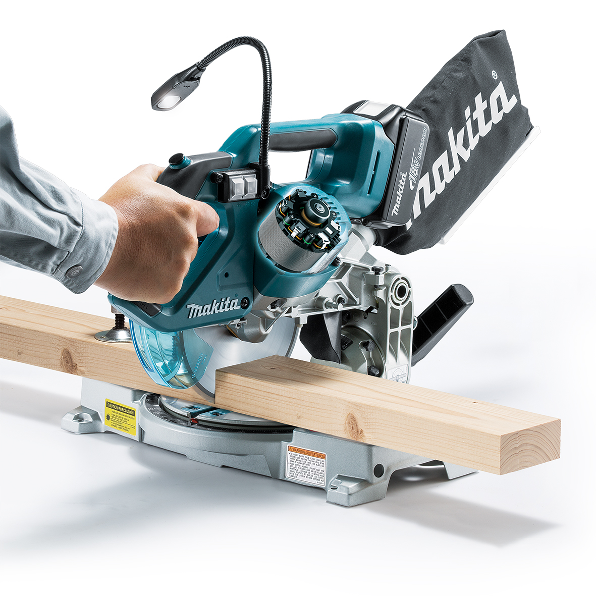 DLS600Z-18V Brushless 165mm (6-1/2") Compact Mitre Saw