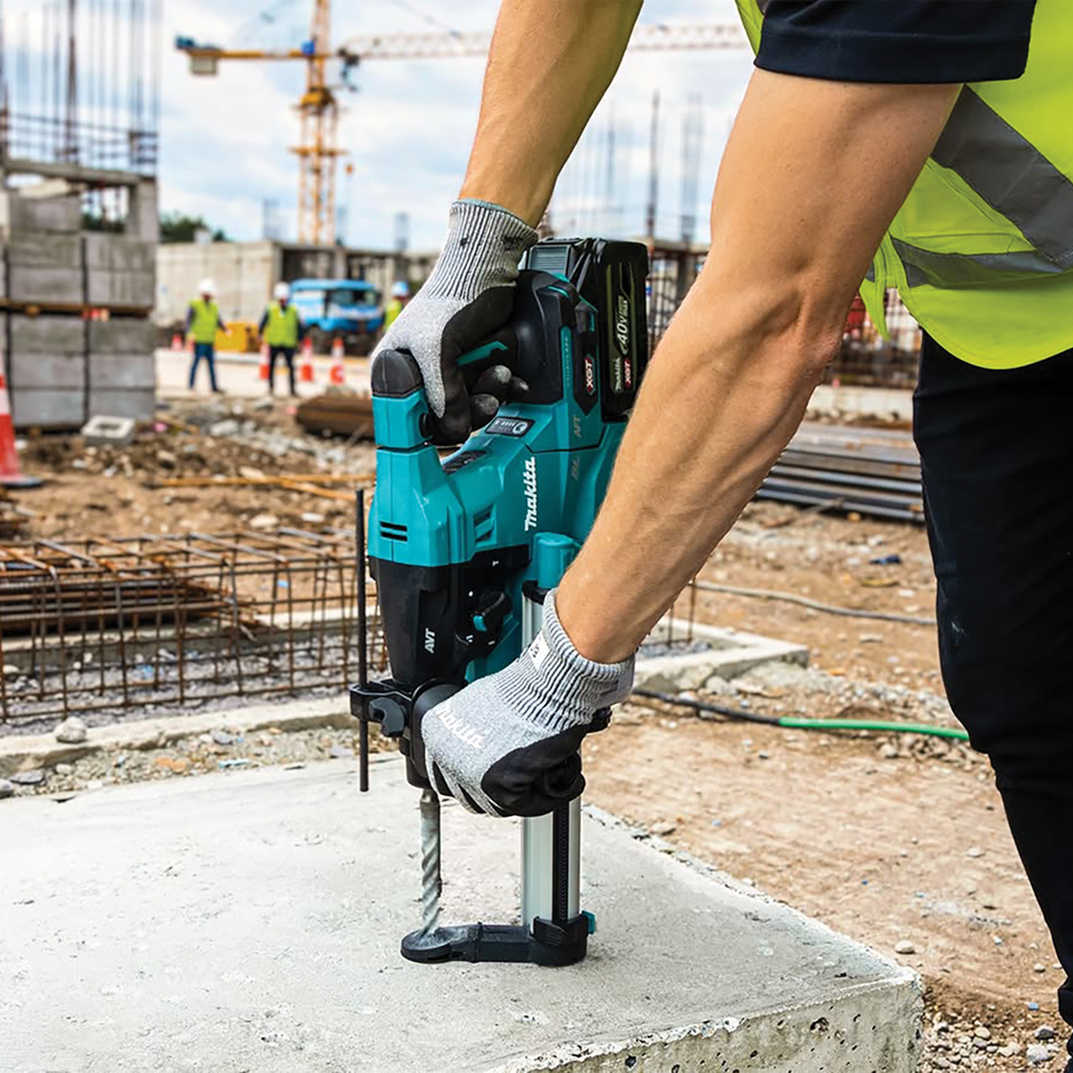 HR012GZ - 40V Max Brushless 28mm Rotary Hammer - Quick Change Chuck