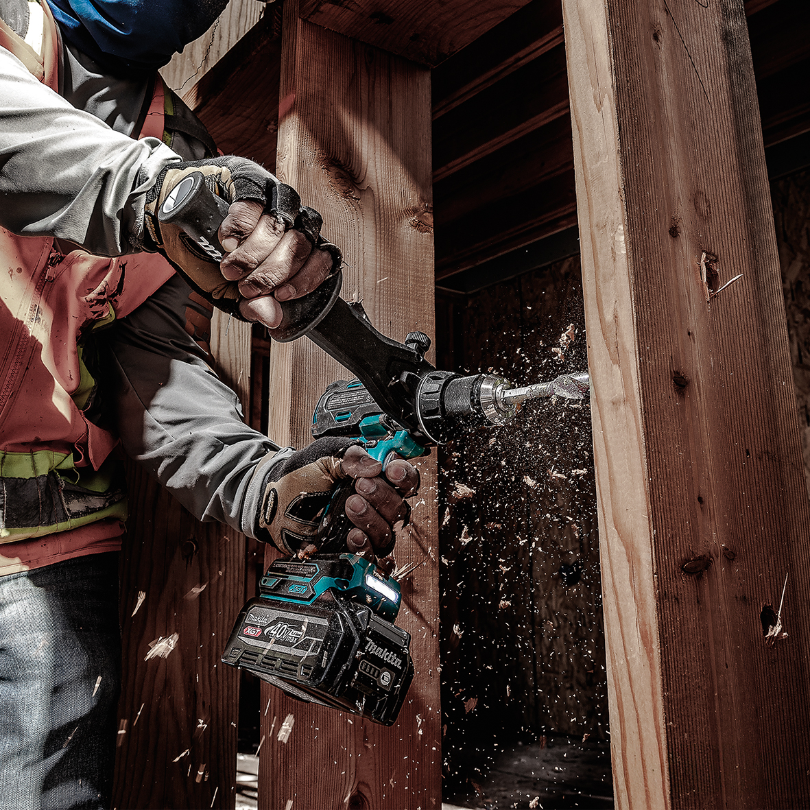HP003GZ - 40V Max Brushless Hammer Driver Drill