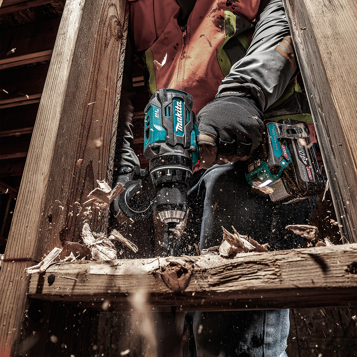 HP003GZ - 40V Max Brushless Hammer Driver Drill