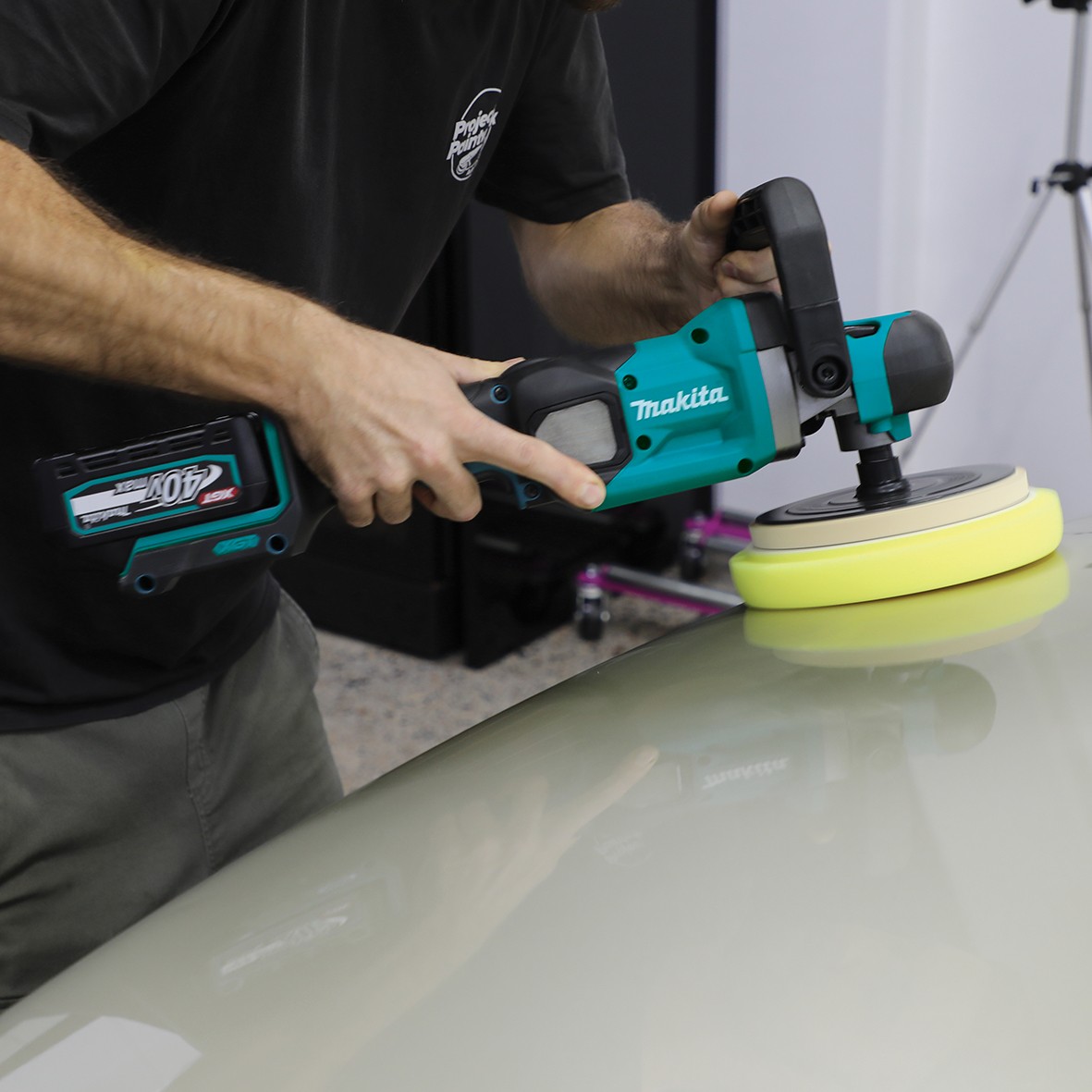 PV001GZ- 40V Max Brushless 180mm (7") Polisher